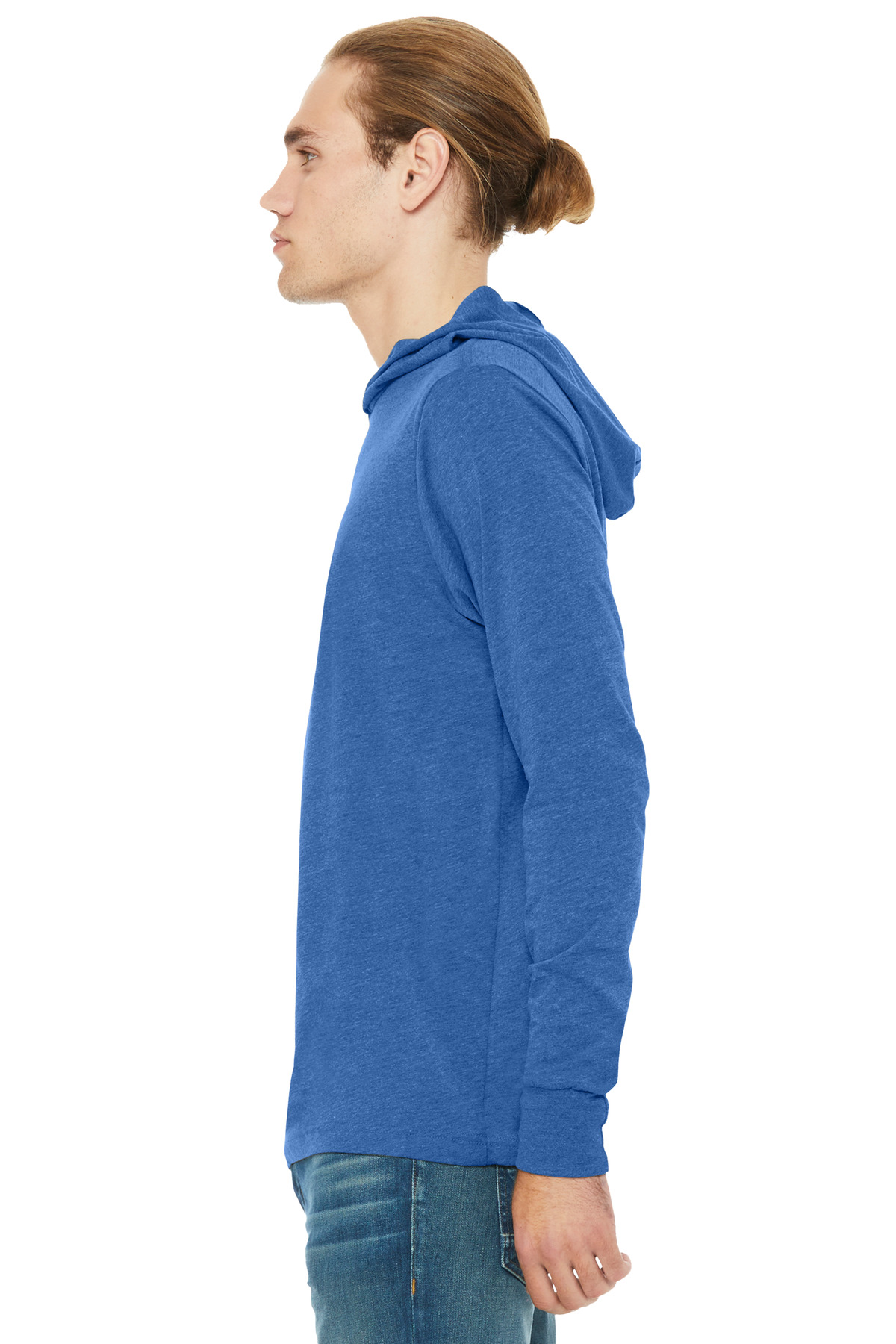 BELLA+CANVAS Unisex Jersey Long Sleeve Hoodie. BC3512 9