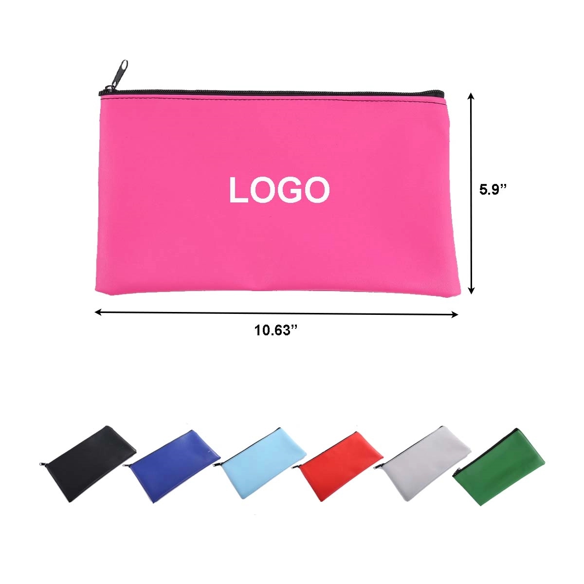 Pu Zipper Pouch 2
