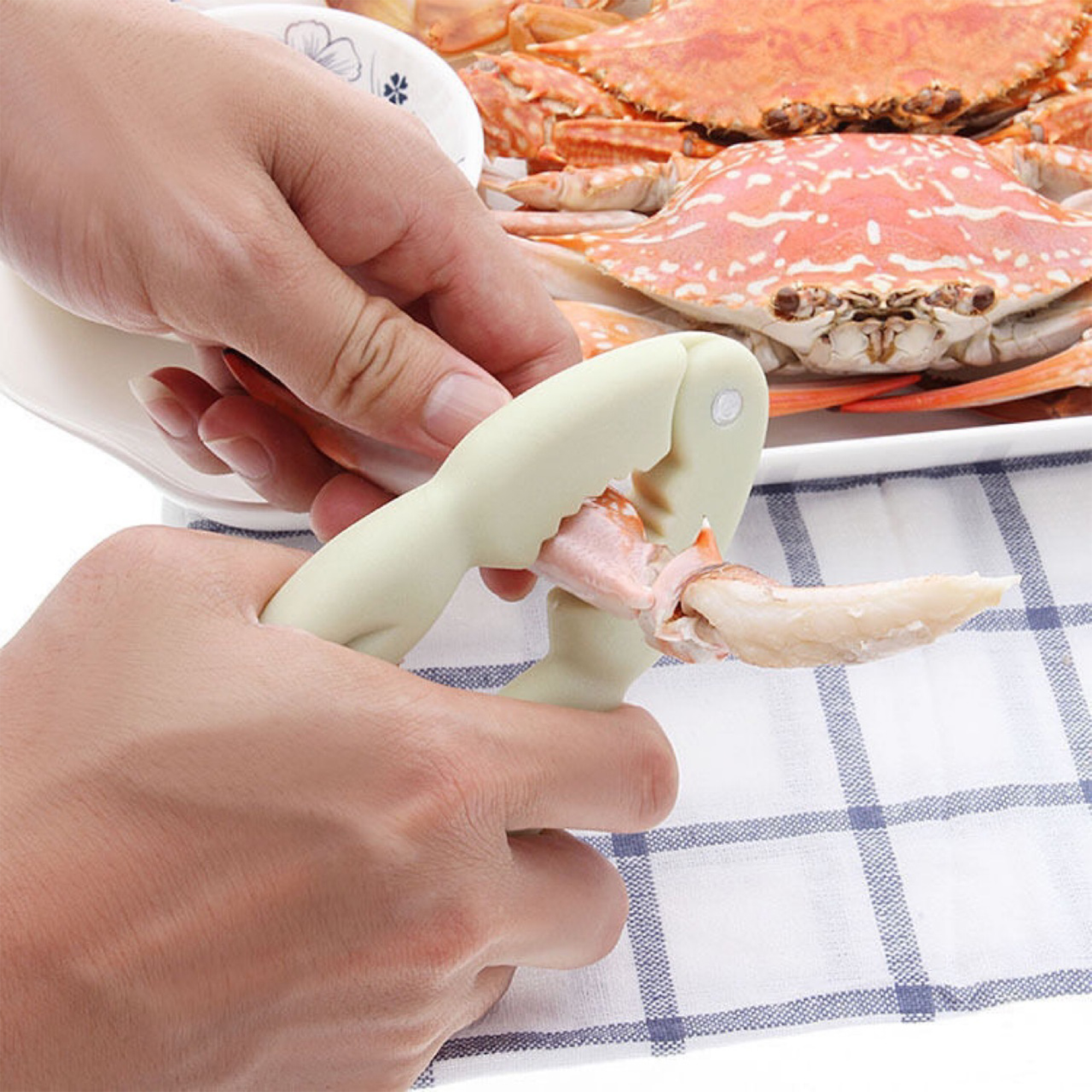 Seafood Crab Shell Cracker Clip 5
