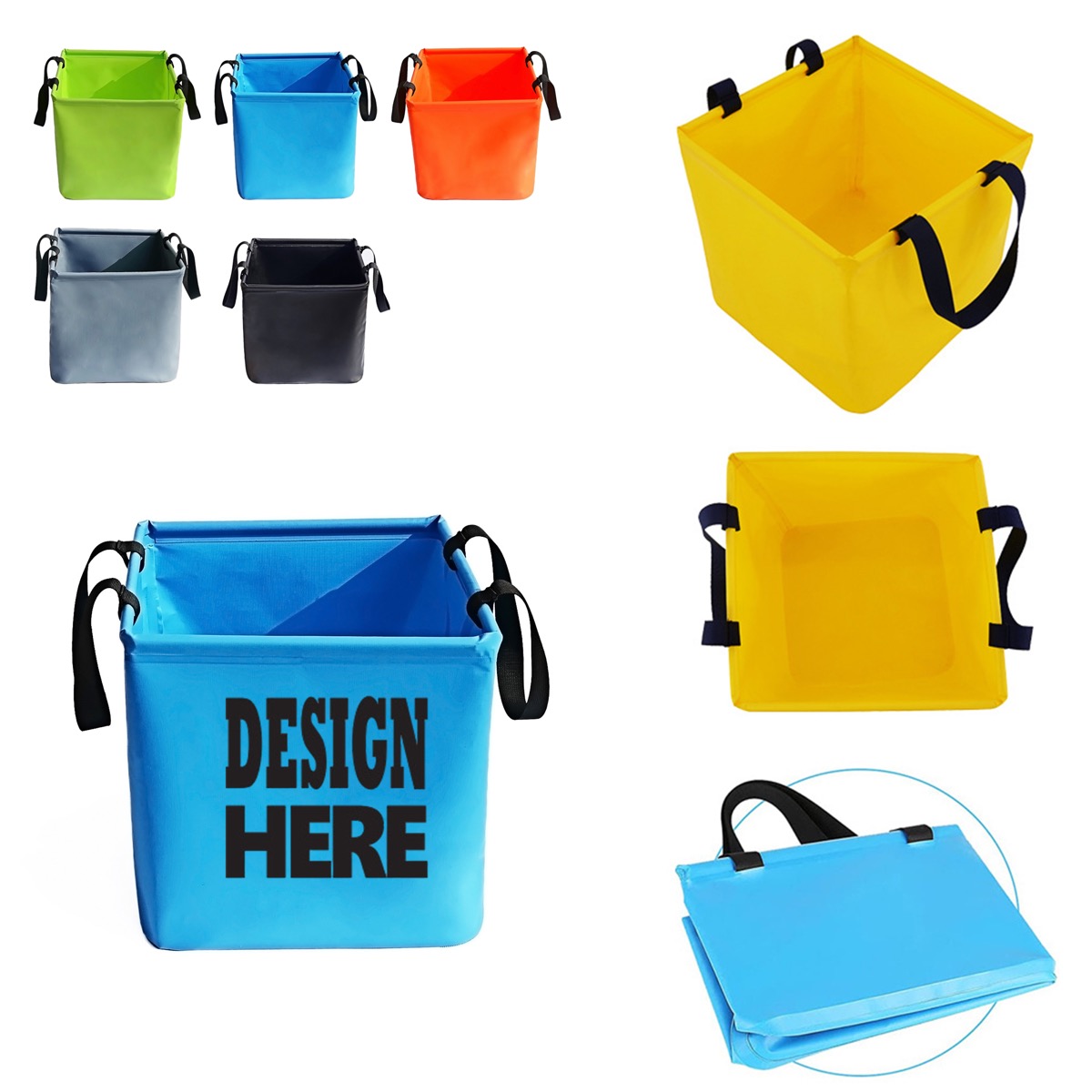 Square Foldable Water Bag 2