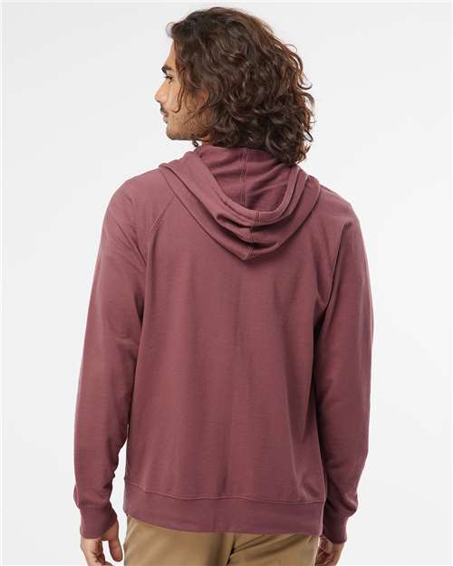 Unisex Icon Lightweight Loopback Terry Full-Zip Hooded Sweatshirt - SS1000Z 37