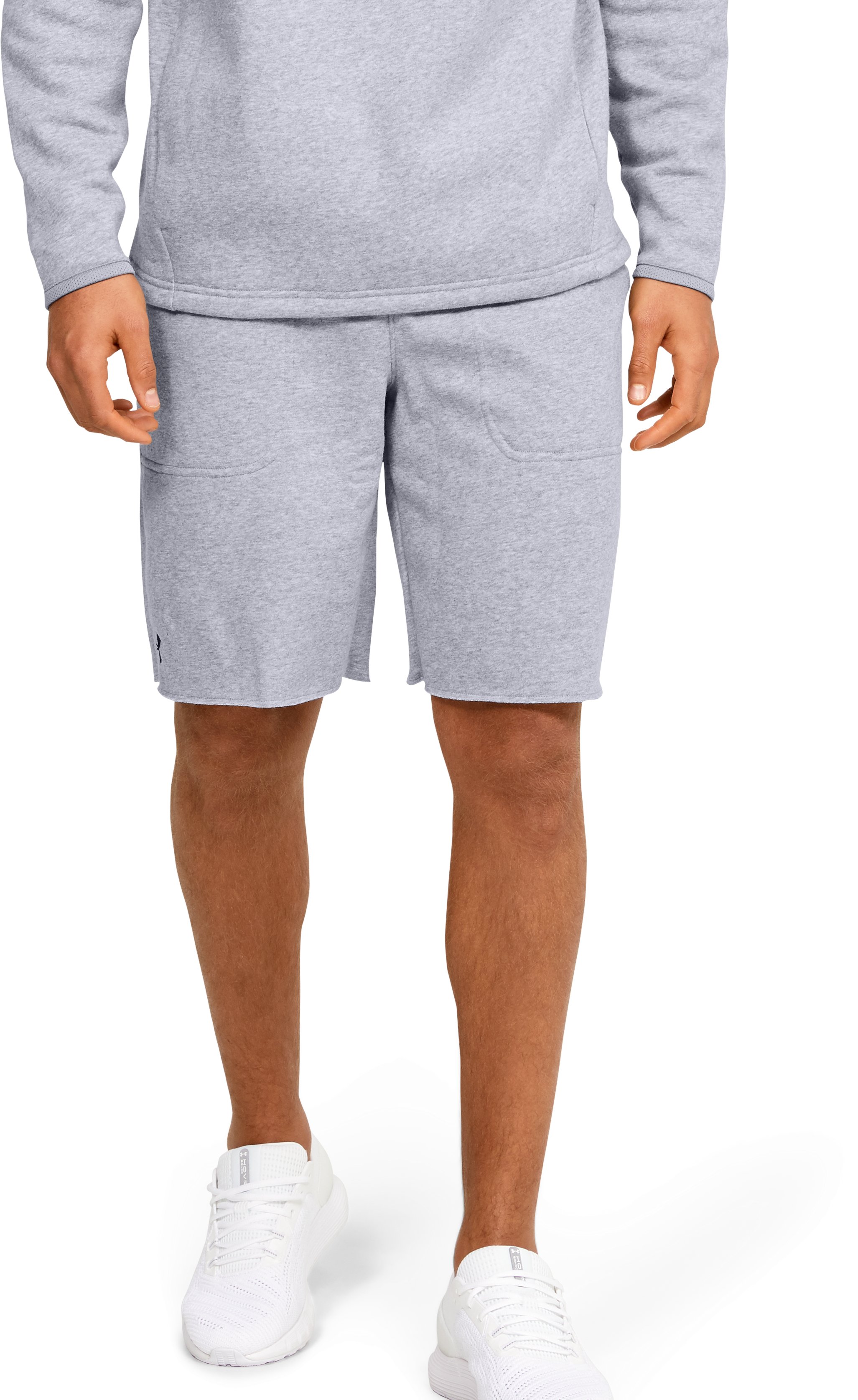 UA Hustle Fleece Men's 10 Shorts 4