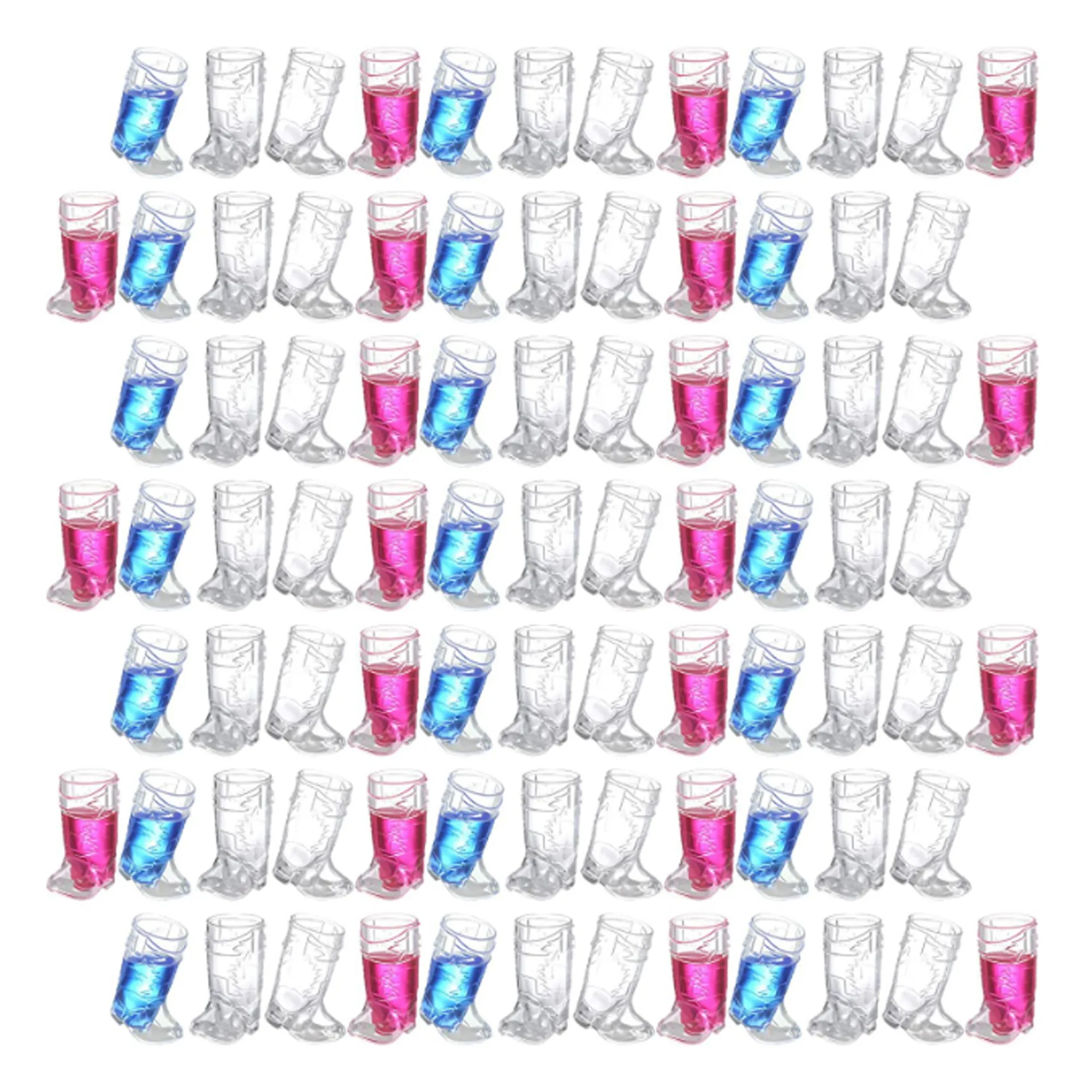 1Oz Mini Cowboy Boot Shot Glass Cup Reusable 3