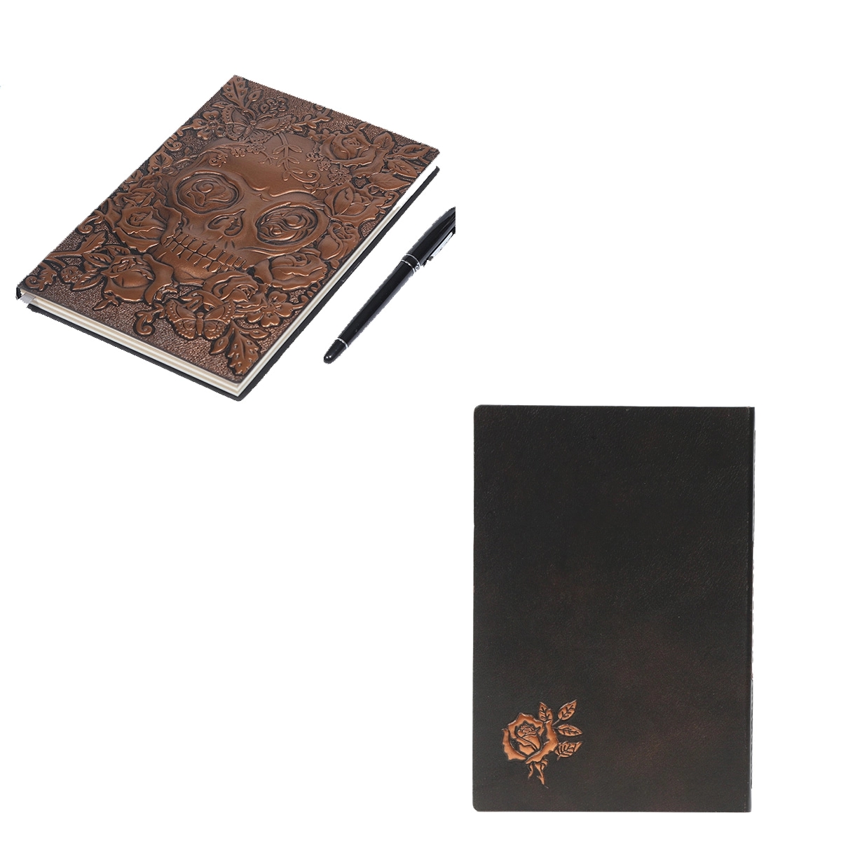 Embossed A5 Notepad Pu Halloween Gift 4