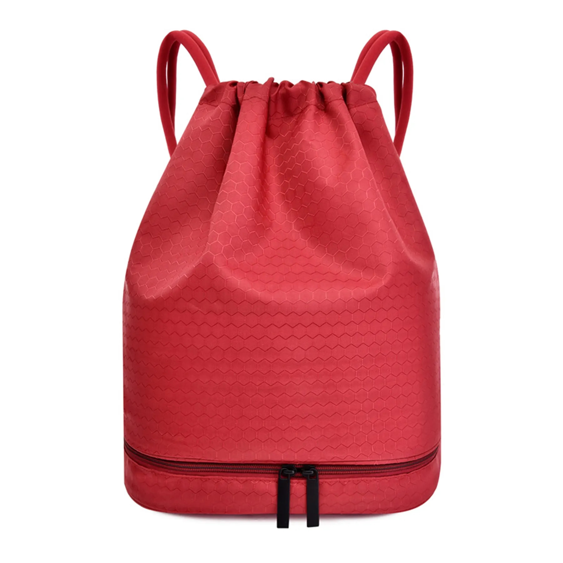 Polyester Dry Wet Separation Sports Drawstring Backpack 9