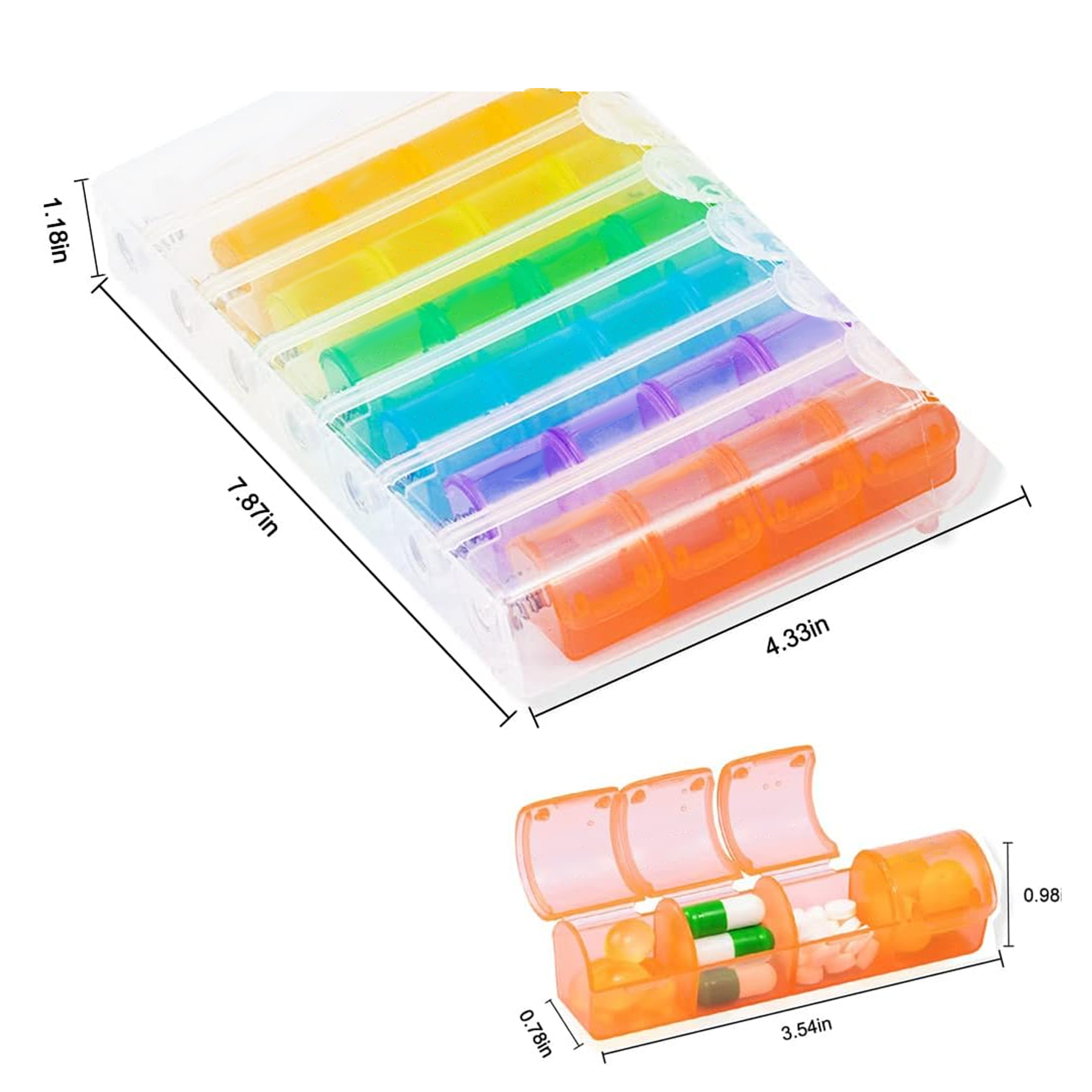 Weekly Pill Organizer 1