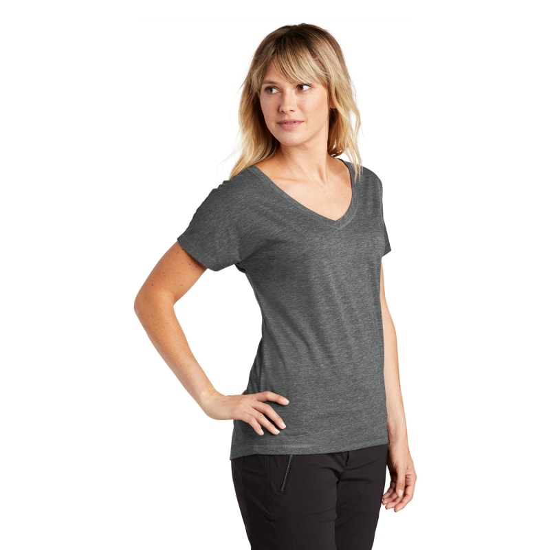Sport-Tek Women's PosiCharge Tri-Blend Wicking Dolman Tee. 10
