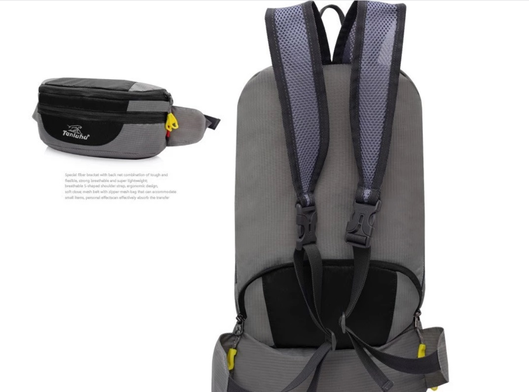 2in1 Light Backpack and Waist Bag 15