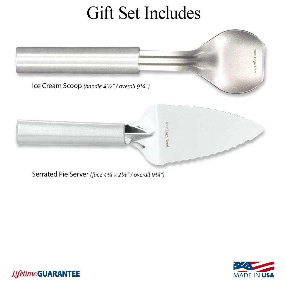 Pie A'La Mode Gift Set w/Silver Handle 3