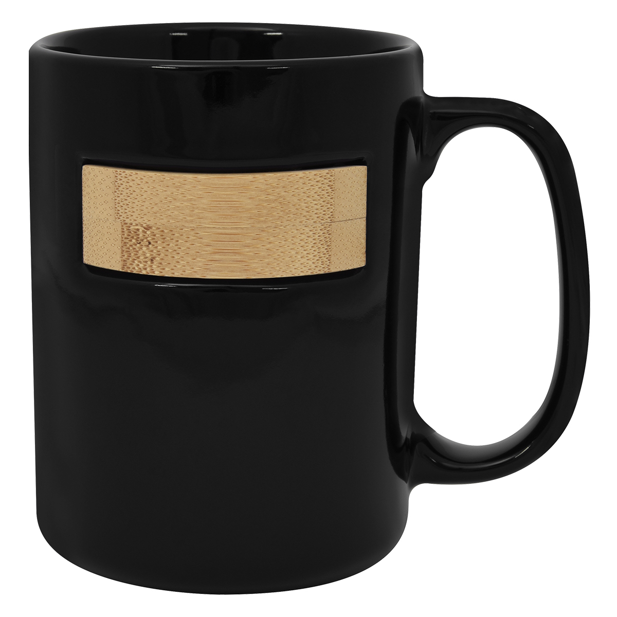 15 Oz. Peek-A-Bamboo Stoneware Mug 3
