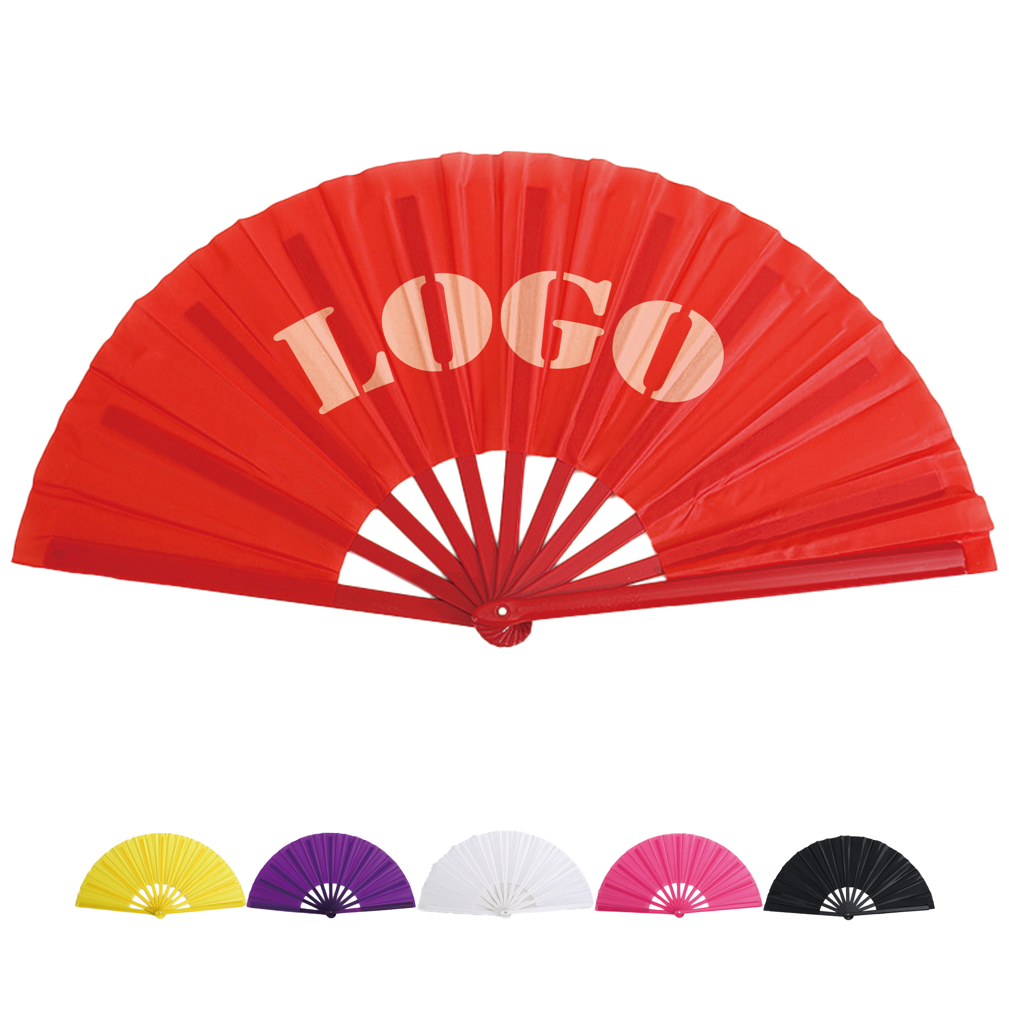 10" Traditional Evernts Folding Fan 2