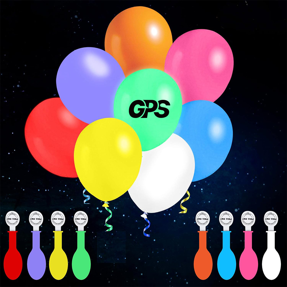 LED Colored Latex Party Birthday Balloon