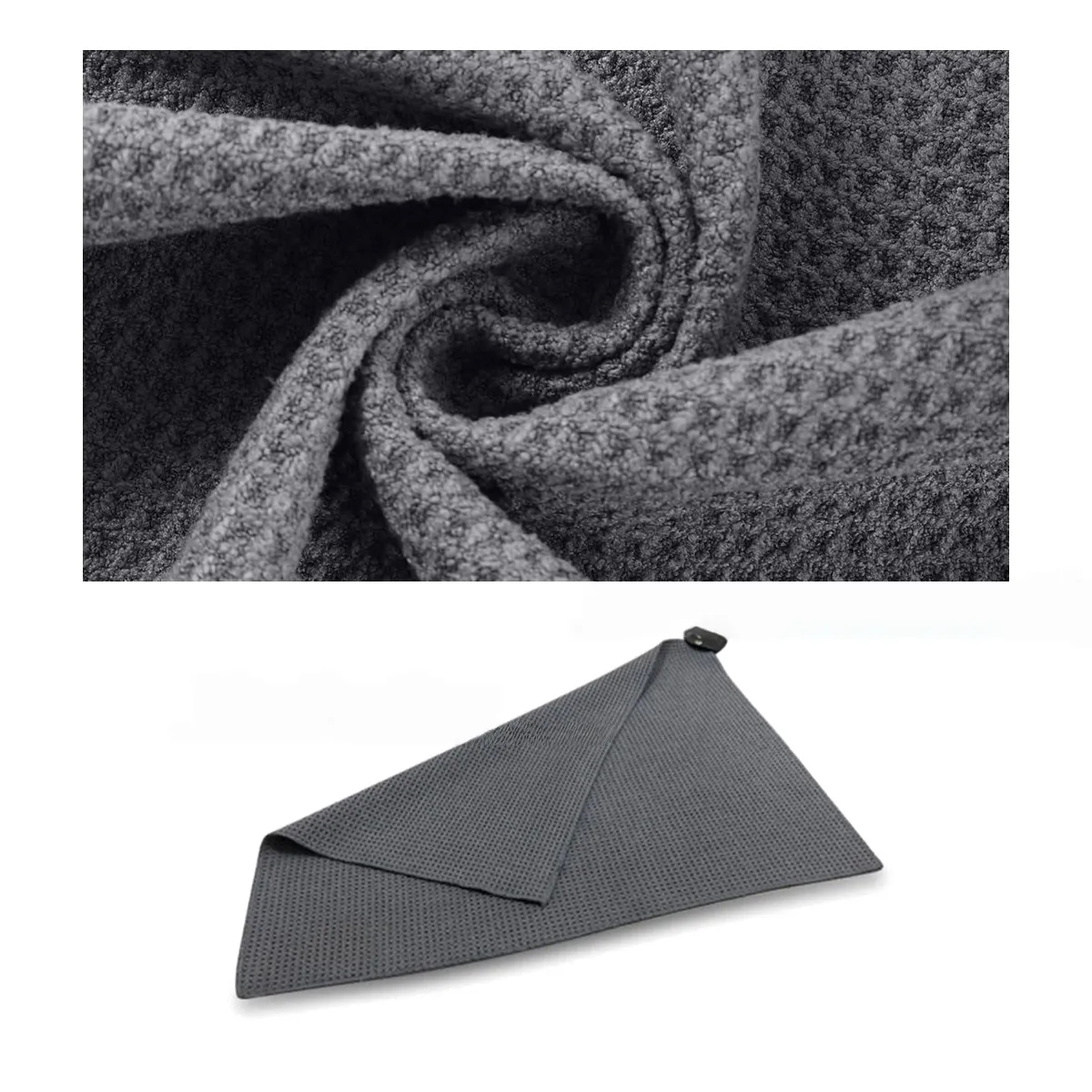 Microfiber Golf Towel with Magnetic Attachment 2