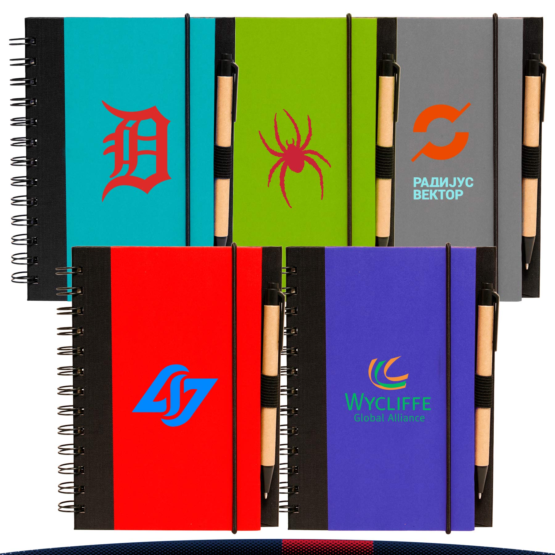 Zakyra Spiral Notebooks 1