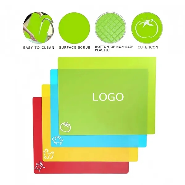 Flexible Grip Cutting Board with Non-Slip Kitchen Mat 3