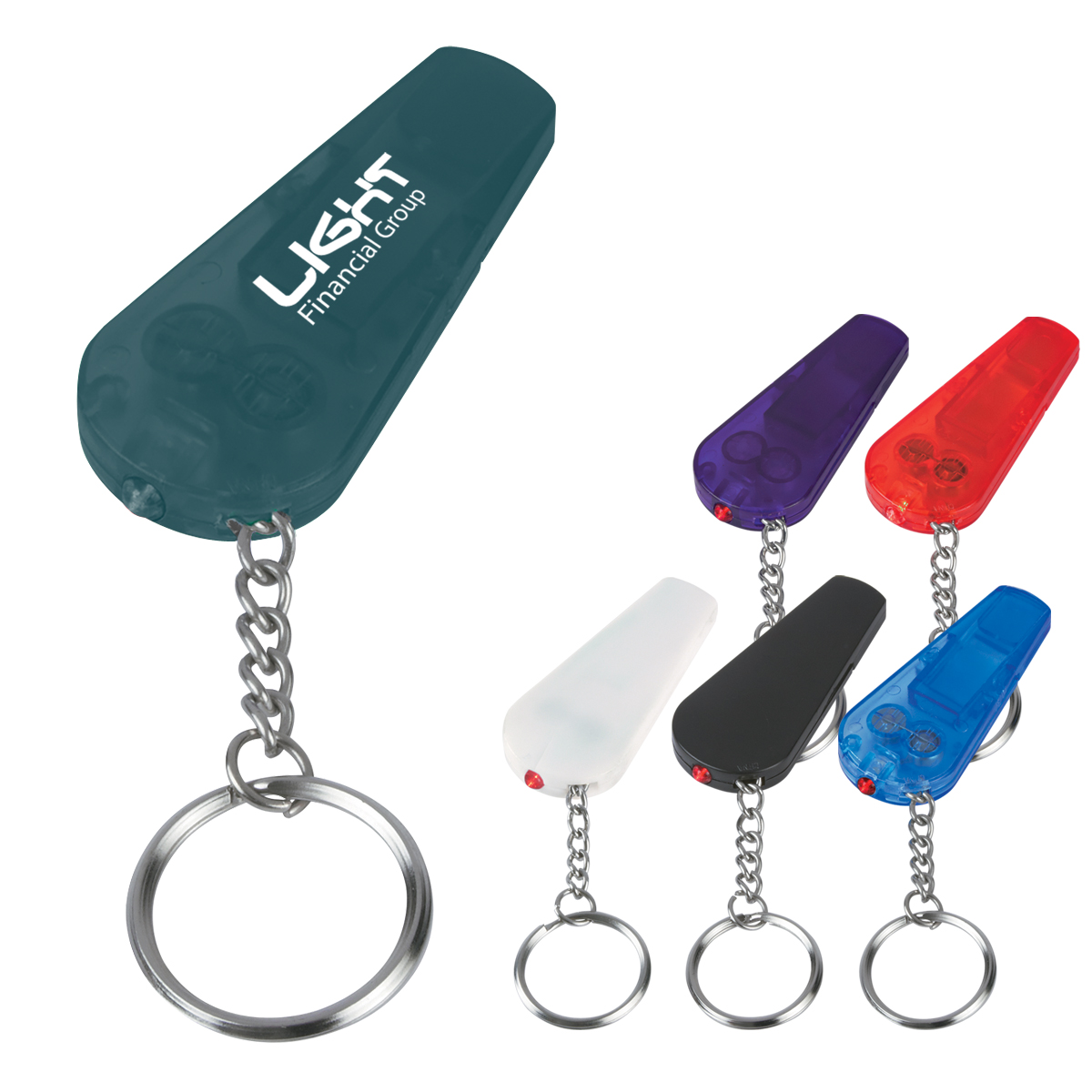 Whistle Light/Key Chain 10