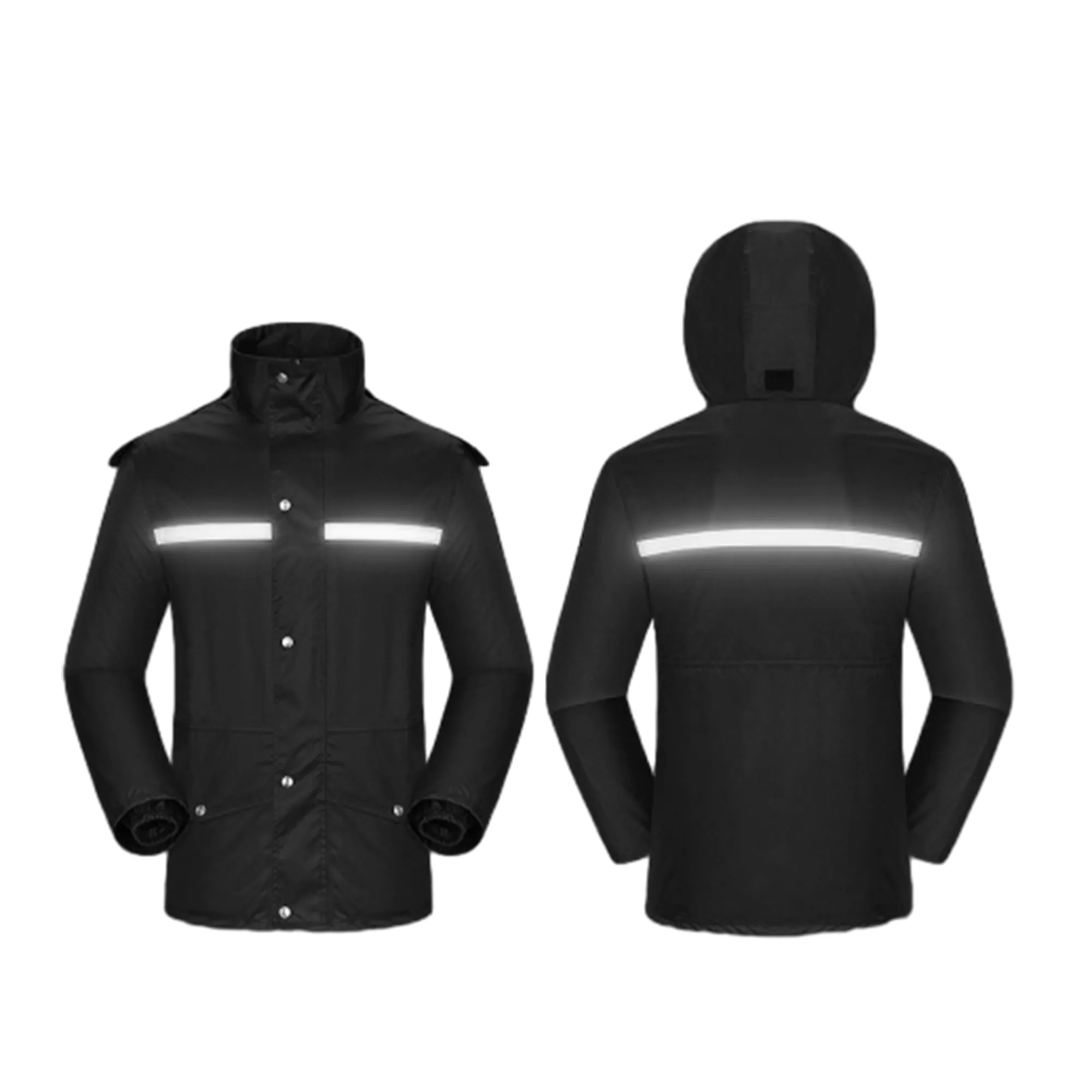 Waterproof Rain Jacket Trousers Two Piece Raincoat Outfits 4