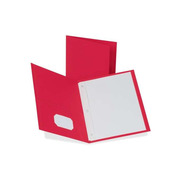 Recycled Pocket Folder - Red 1