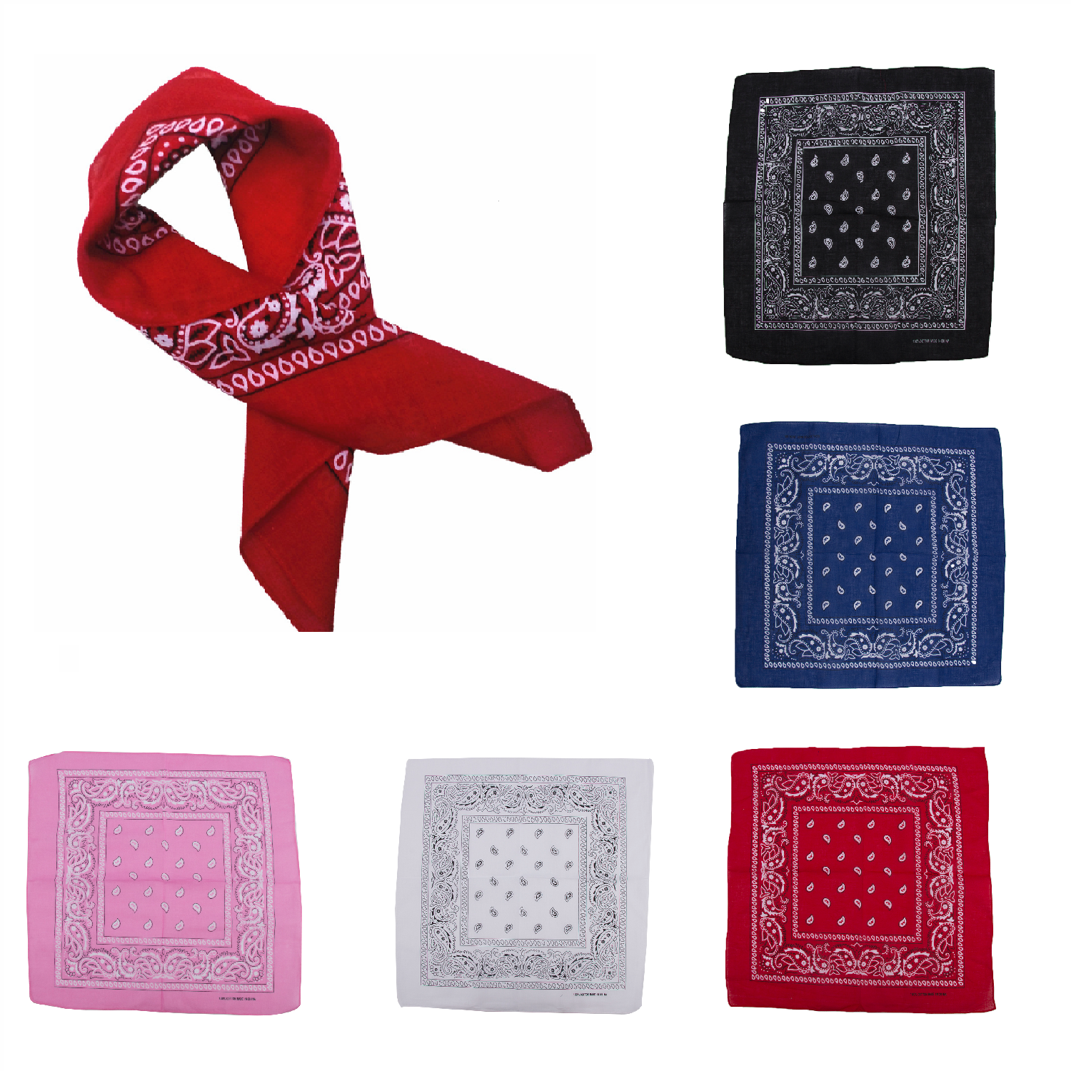 100% Cotton Square Scarf