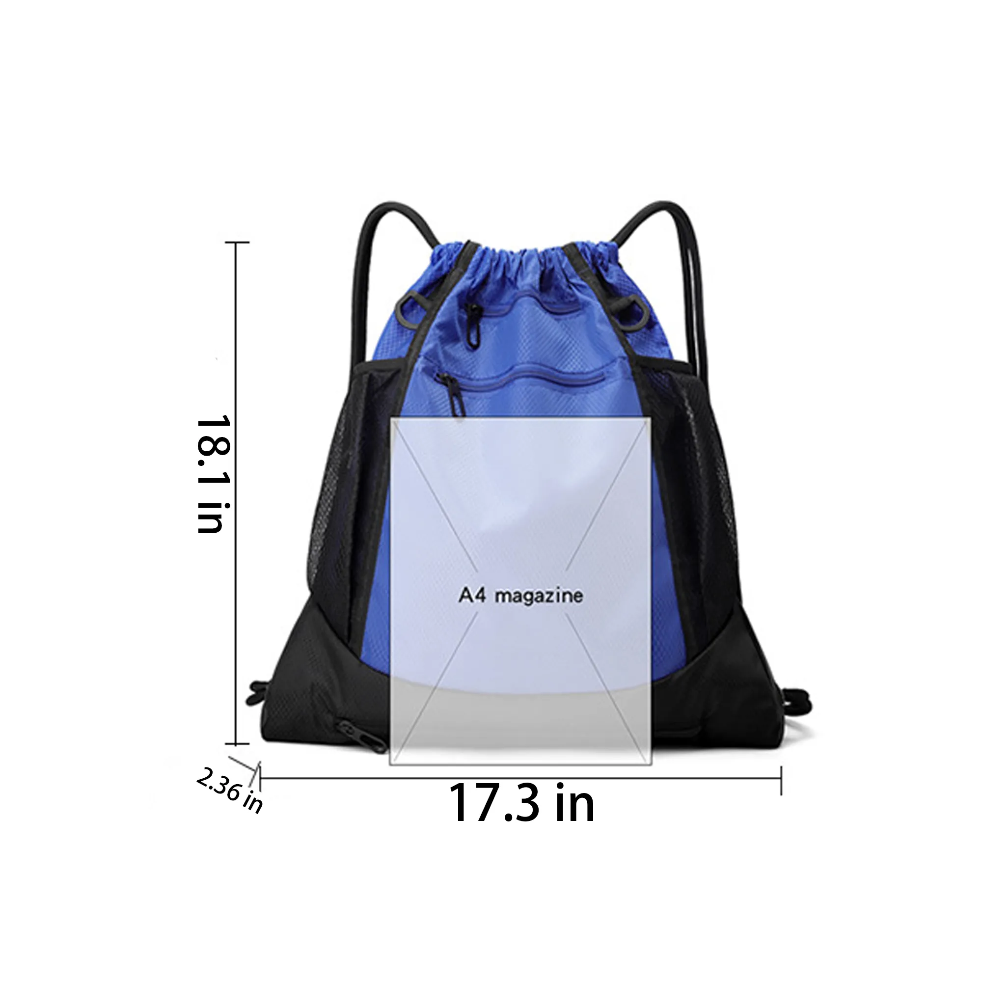 MOQ20 Large Capacity Drawstring Backpack 2