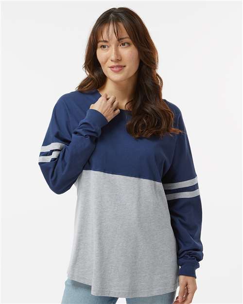Women's Pom Pom Long Sleeve Jersey T-Shirt - BW3514 37