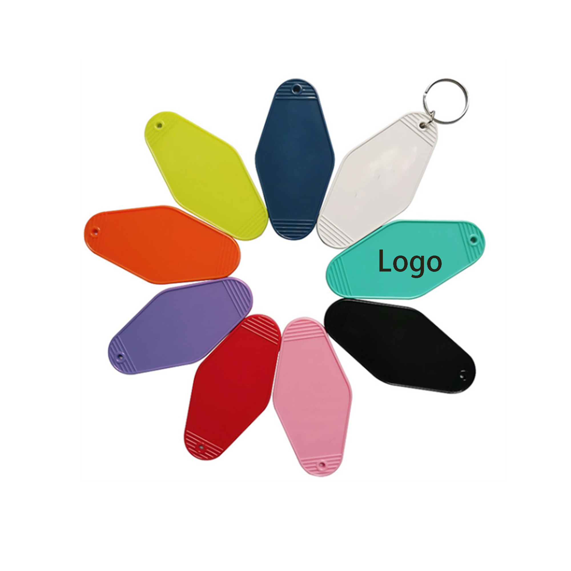 Plastic Hotel Keychain 2