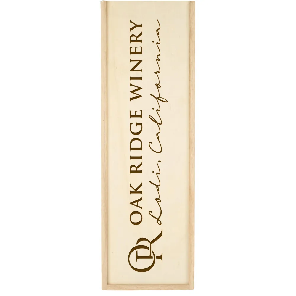 1-Bottle Magnum (1.5L) Wood Wine Box 7