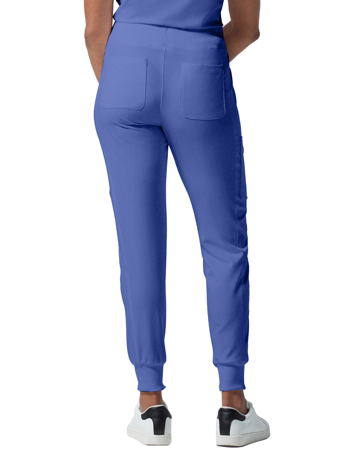 Landau - Forward - Women's Seven-Pocket Mid-Rise Rib-Knit Elastic Waist Jogger Pant 33