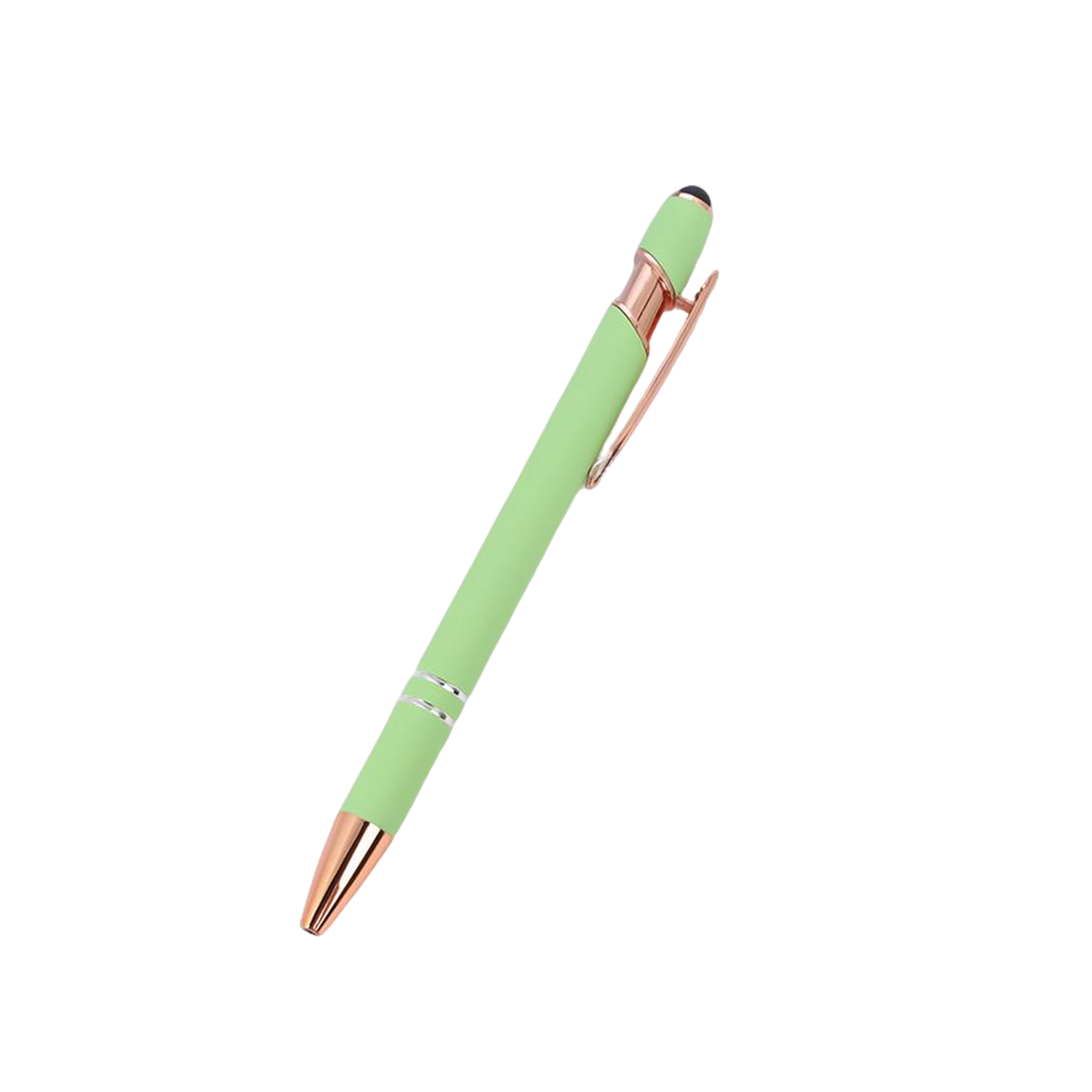 Aluminum Rod Ballpoint Pen With Retractable Press Design 24