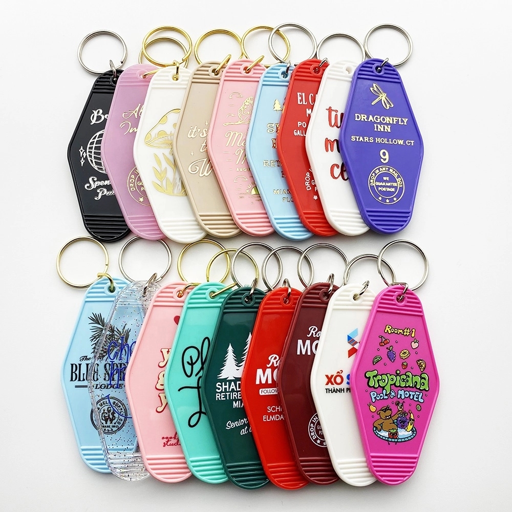 Plastic Hotel Keychain 1