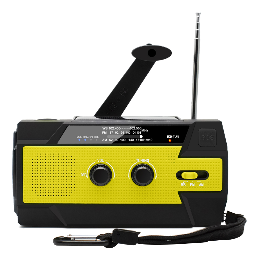 ResQ Emergency Hand Crank Radio – 4000mAh Power Bank, Solar, 1W Flashlight & Motion Sensor Lamp 23