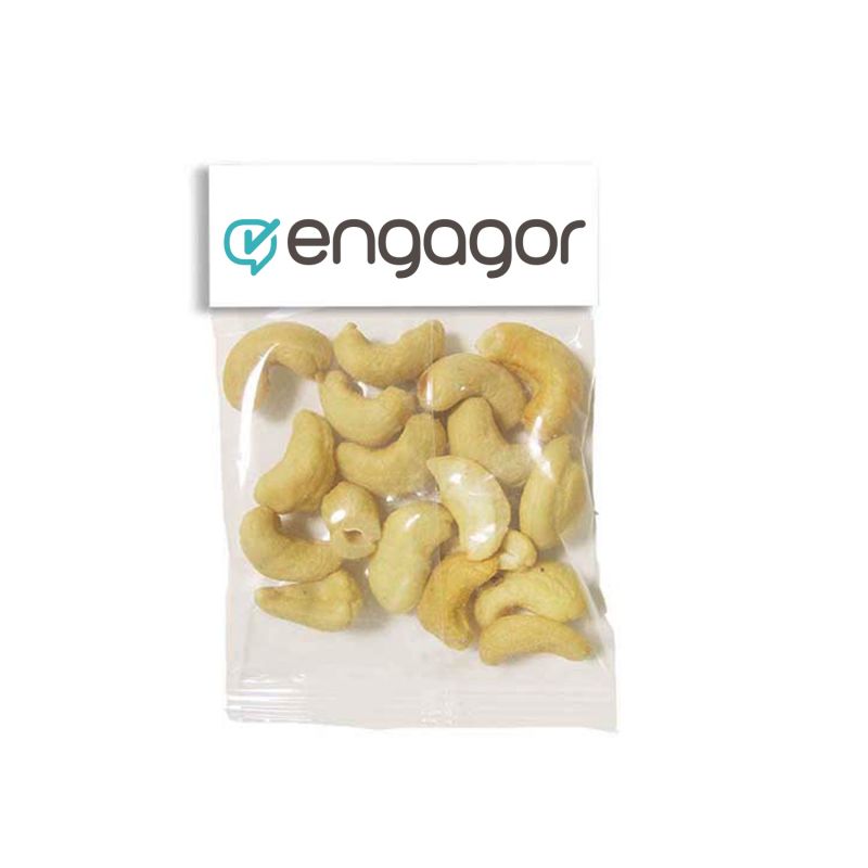 Small Header Bags - Jumbo Salted Cashews 2