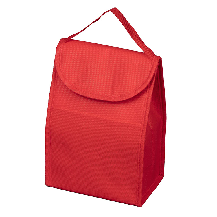 7"W x 10"H x 5"Gusset - "ARCTIC CHILL" Tall Insulated Cooler Lunch Tote with Hook & Loop Closure 36