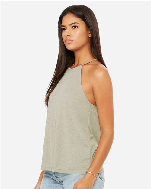 Women's Flowy High-Neck Tank - 8809 11