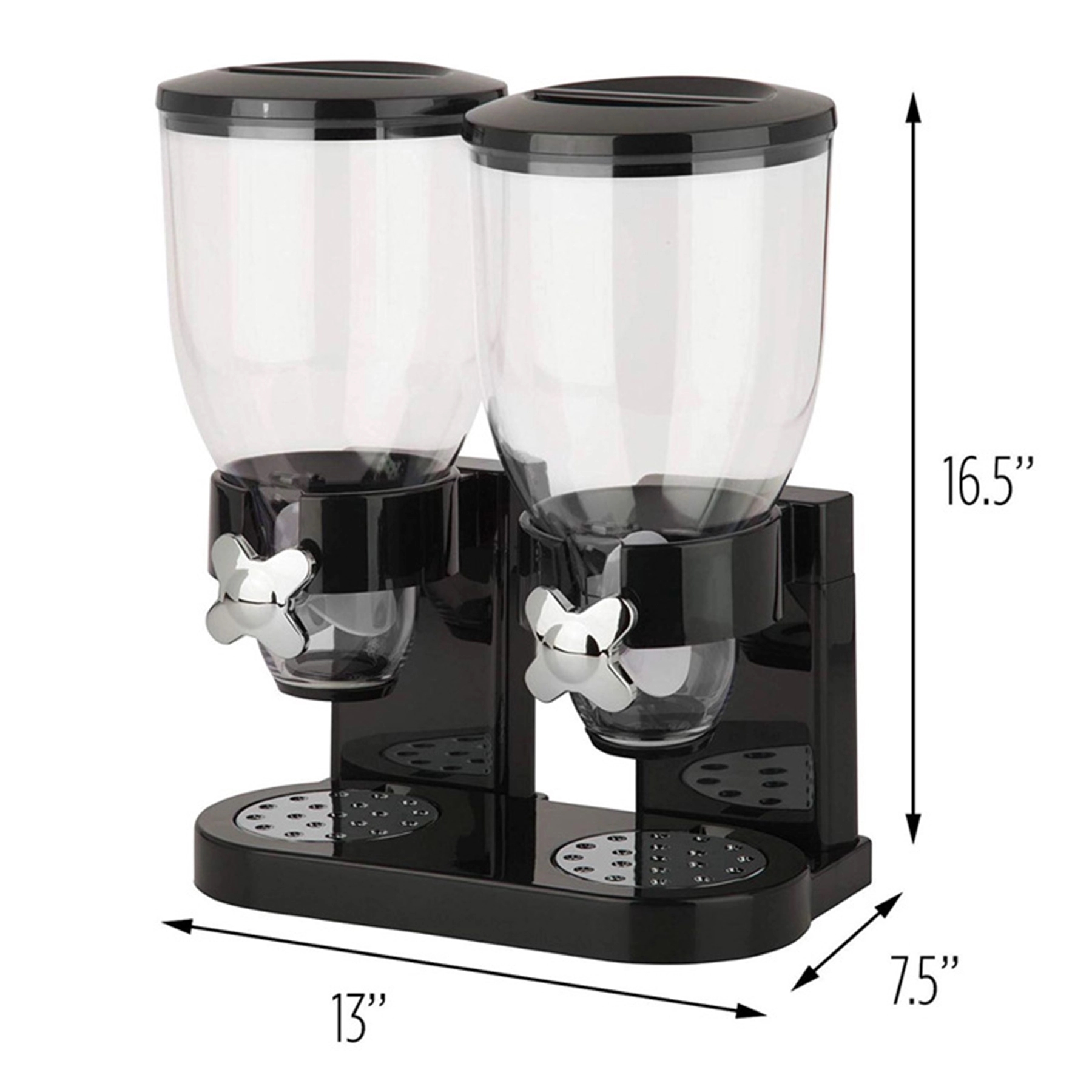 Home Daily Use Double Cup Cereal Dispenser Separator 2