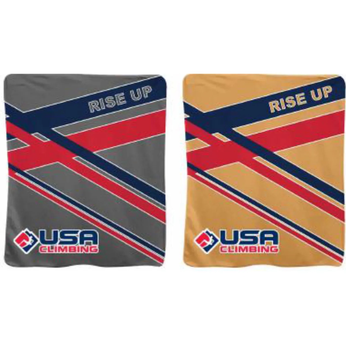 Sublimated Imported Fleece 2-Tone Blanket, Front & Back 2
