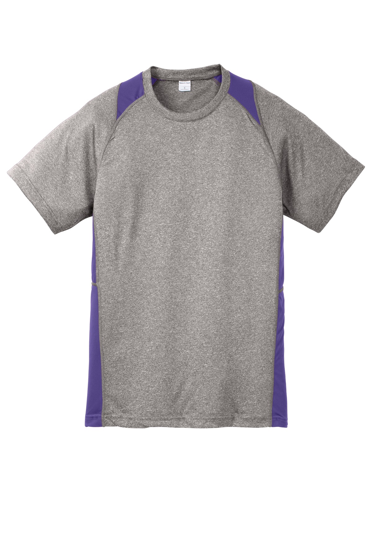 Sport-Tek Youth Heather Colorblock Contender Tee. YST361 21