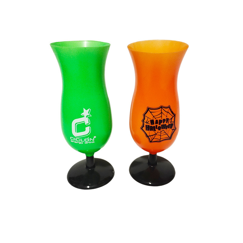 Neon Colored Hurricane Glasses 14Oz 3