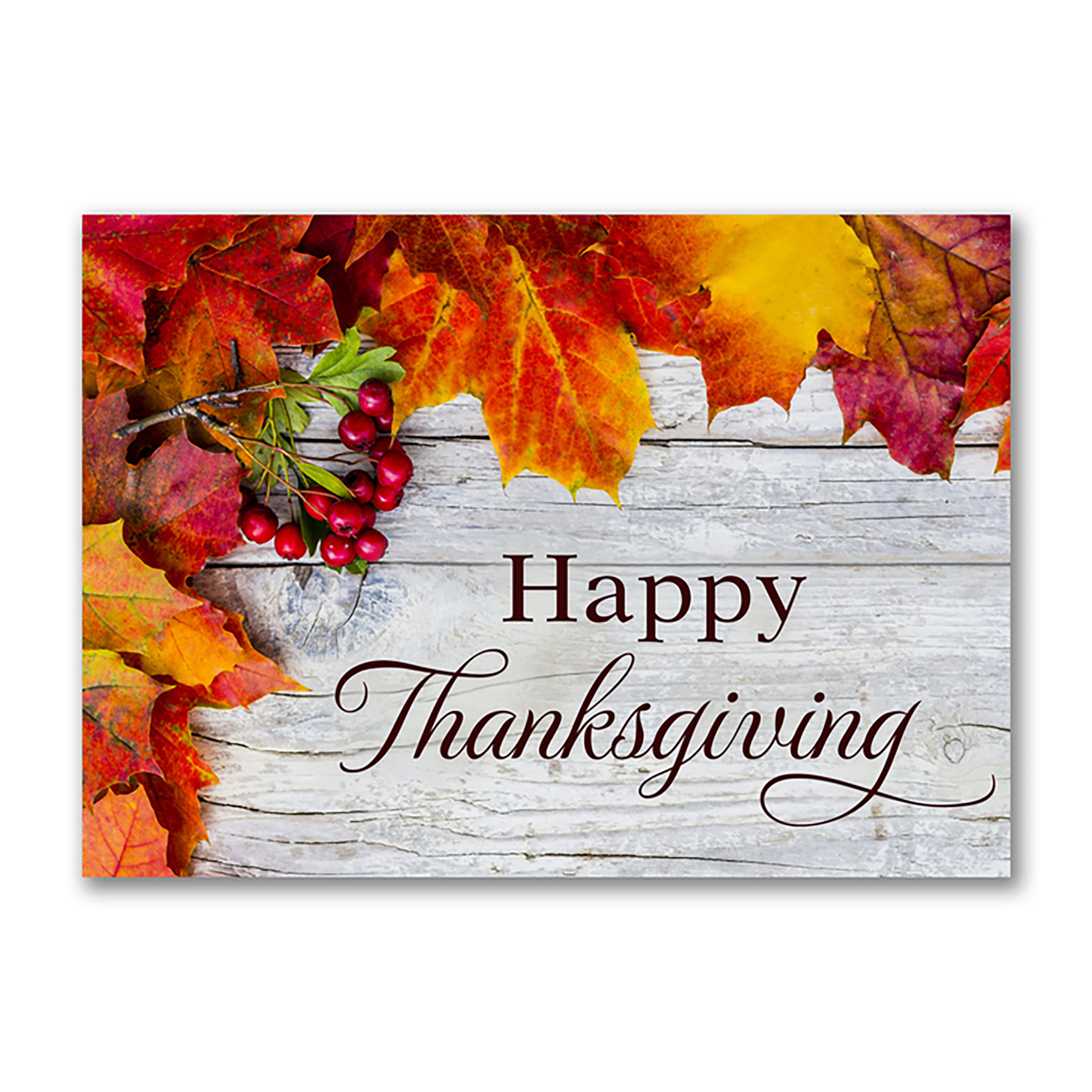 Beauty Of Fall Thanksgiving Card 2