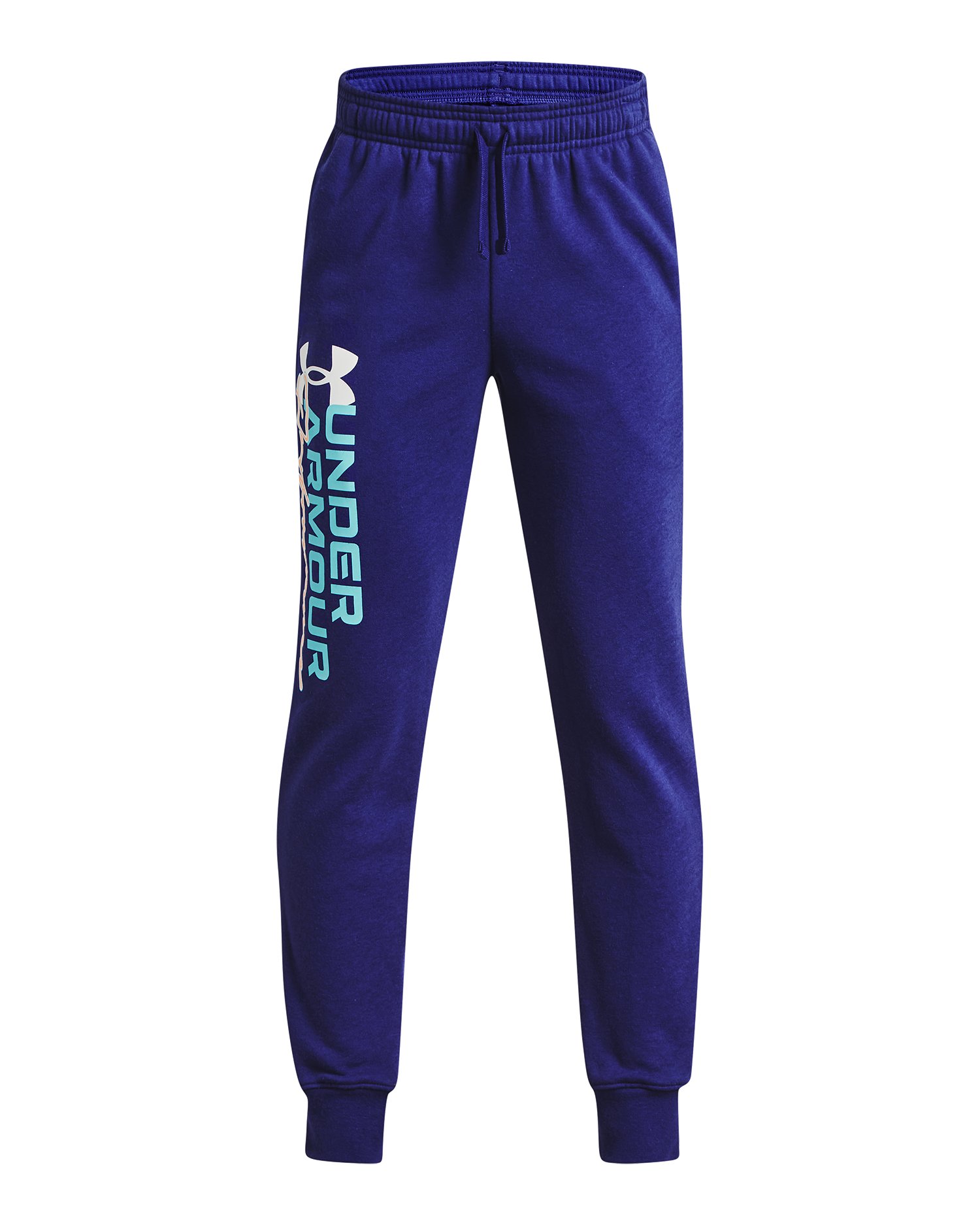 Boys' UA Rival Fleece Graphic Joggers  2