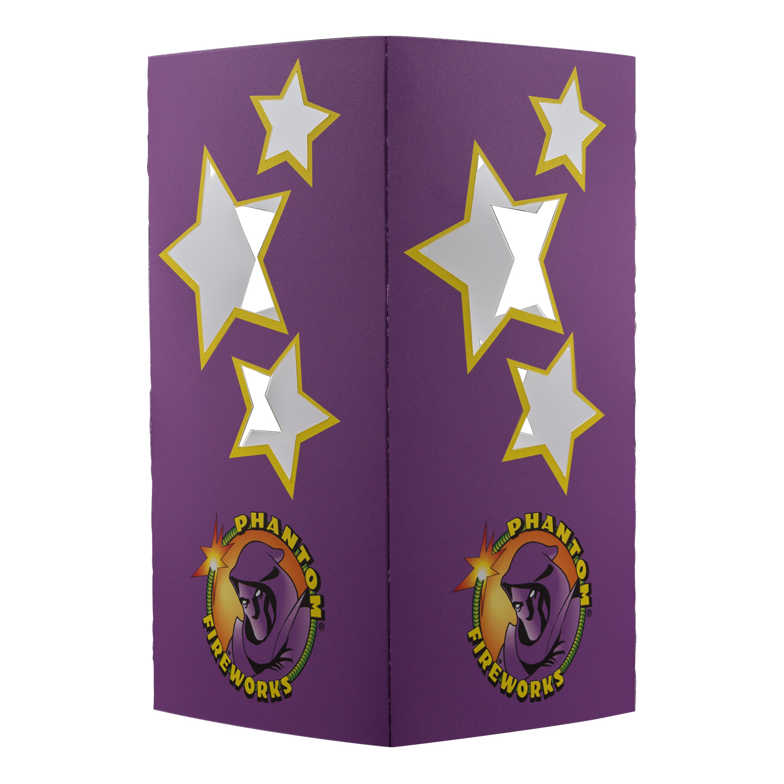 Table Luminary Card Stock 12 pt 4 Sided 4.250" x 4.250" x 8.000" Star White Digital Print 2