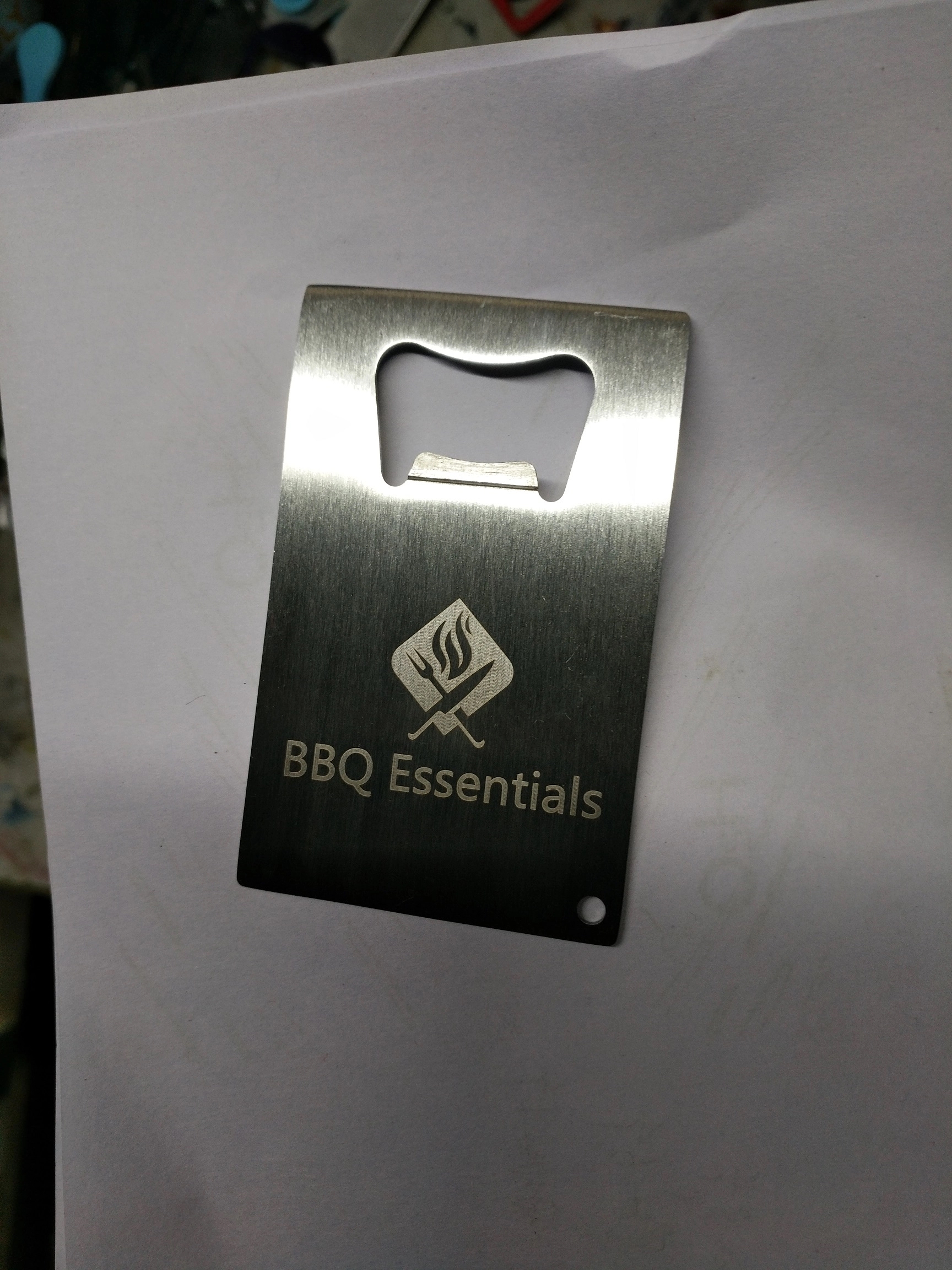 Credit Card Polished Bottle Opener 3
