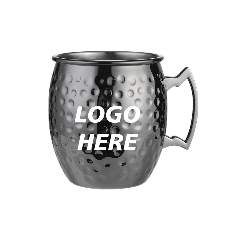 Custom 18 oz Stainless Steel Moscow Mule Mug 1