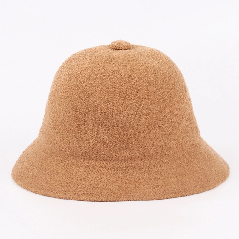 Custom Embroidered Bermuda Casual Terry Cloth Bucket Hat 2