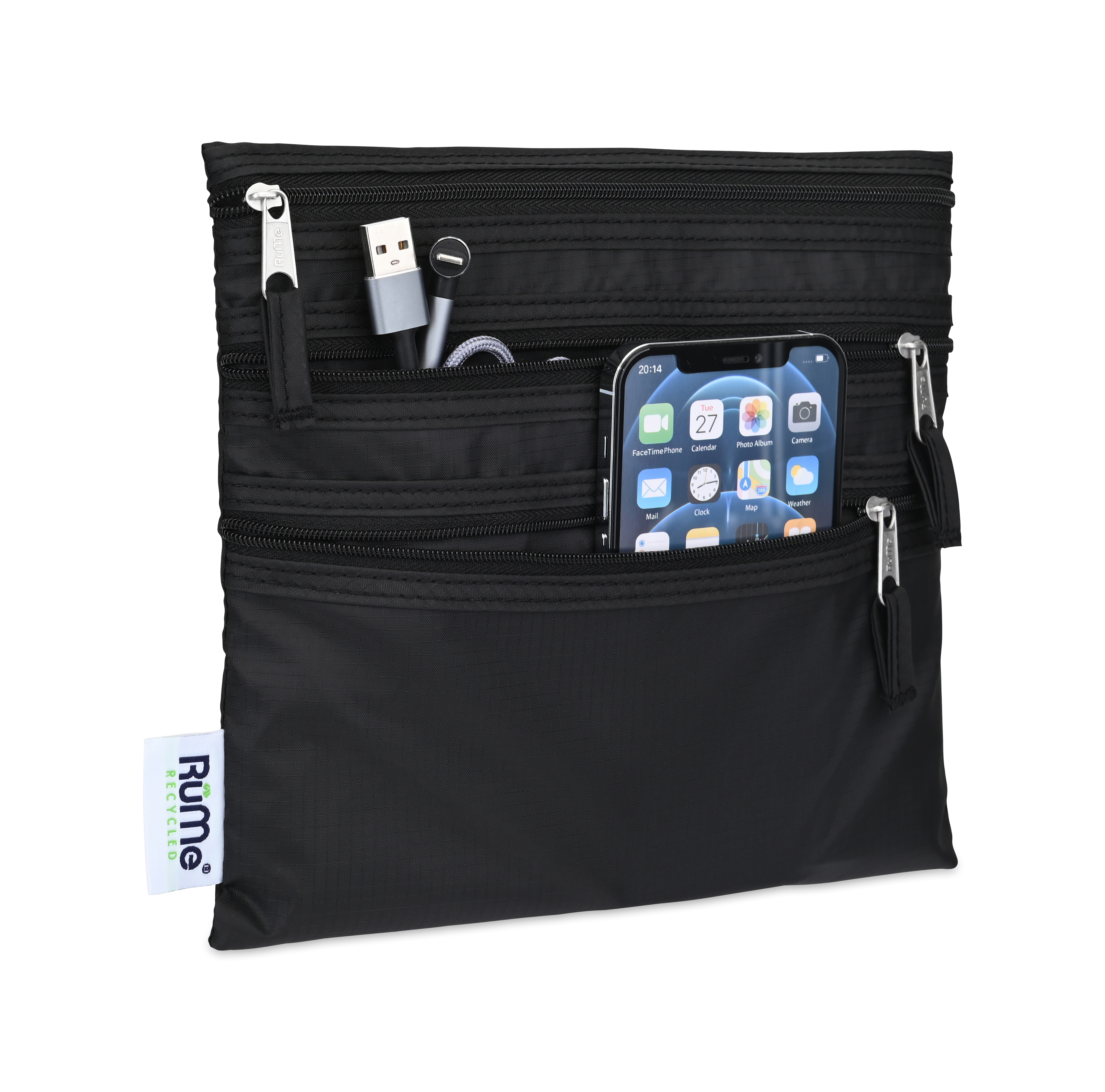 RuMe® Recycled Ripstop rPET Baggie All 45