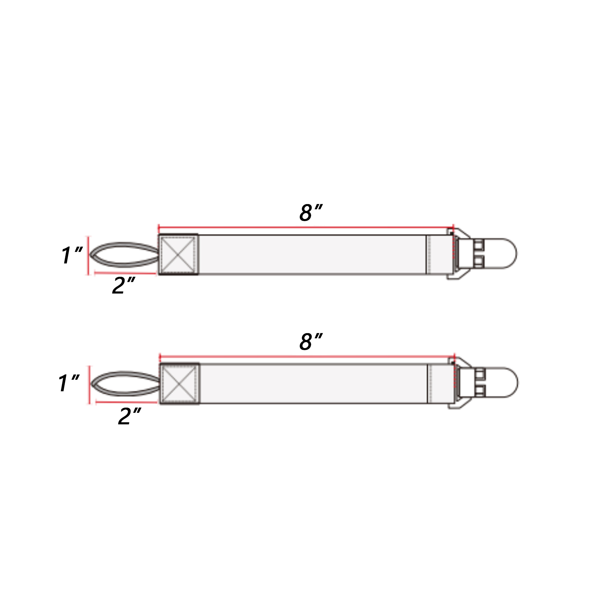 Sublimation Babies Pacifier Clip Strap For Girls Or Boys 2