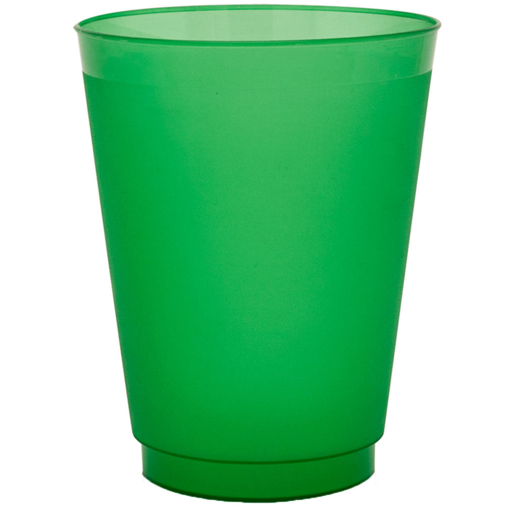 16 oz. Frost Flex Frosted Plastic Stadium Cup 4