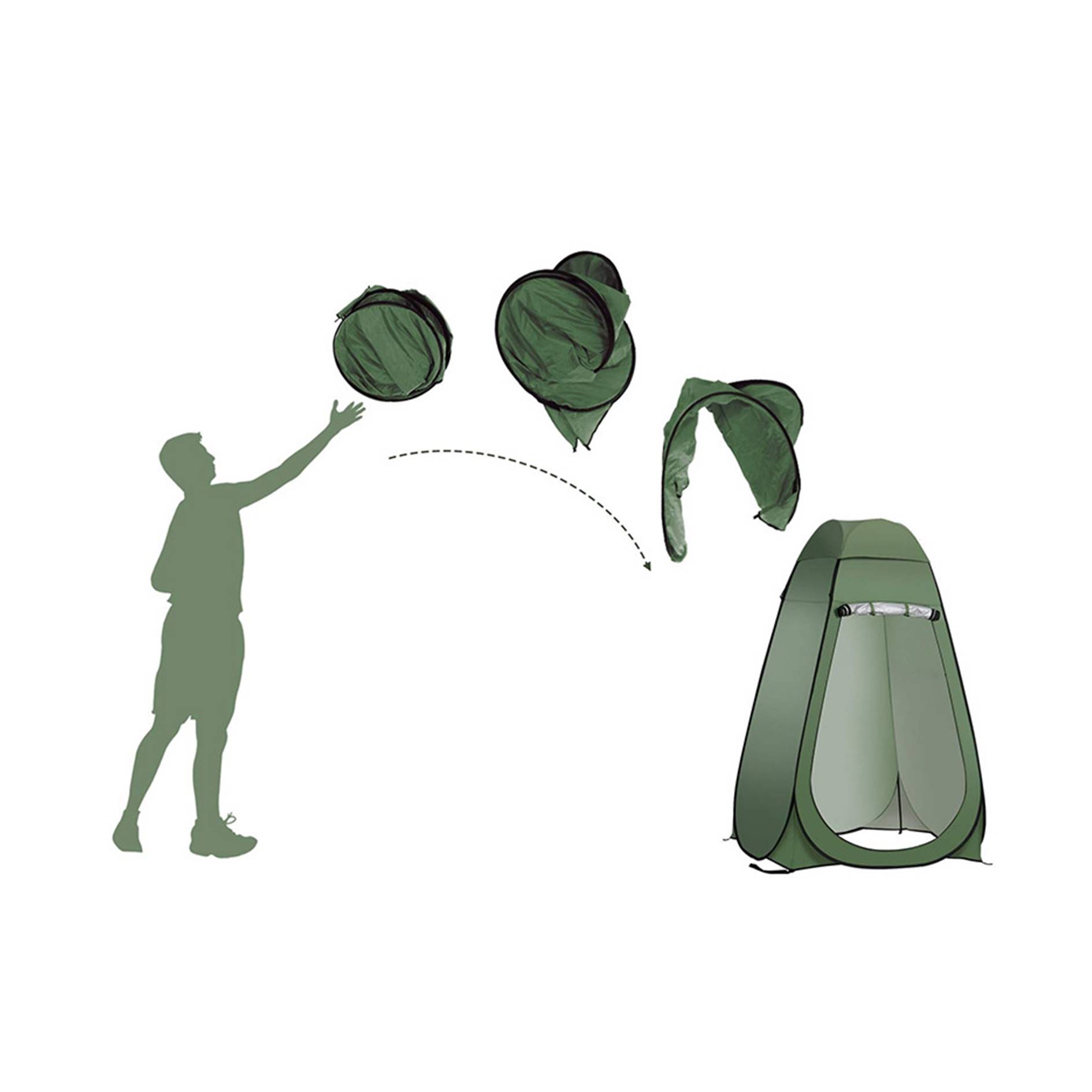 Outdoor Fishing Shelter Bathing Tent 2