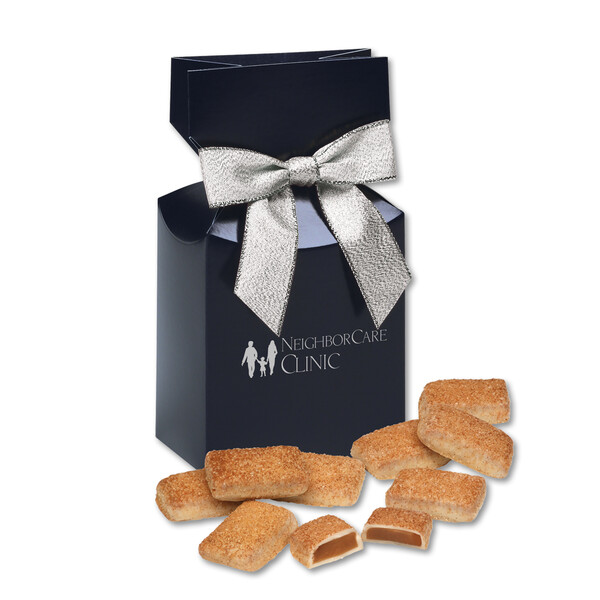 SALE - Cinnamon Churro Toffee in Navy Premium Delights Gift Box