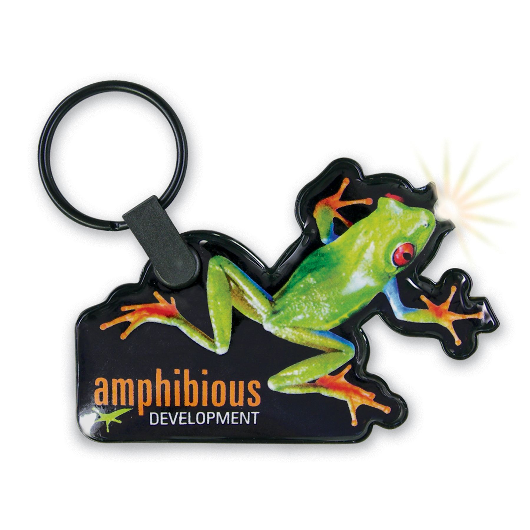 ShapeLights™ Design-A-Shape Key Ring Flashlight (Offset Printing) 2